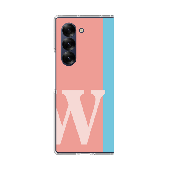 Clear Case［ オリジナル - initial color line - W pink ］