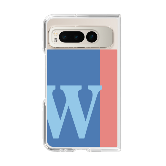 Clear Case［ Original - initial color line - W blue ］