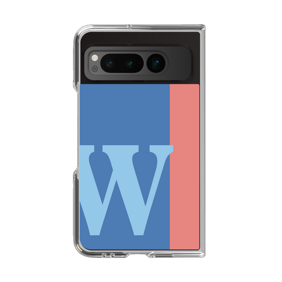 Clear Case［ Original - initial color line - W blue ］