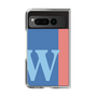 Clear Case［ Original - initial color line - W blue ］