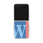 Clear Case［ Original - initial color line - W blue ］