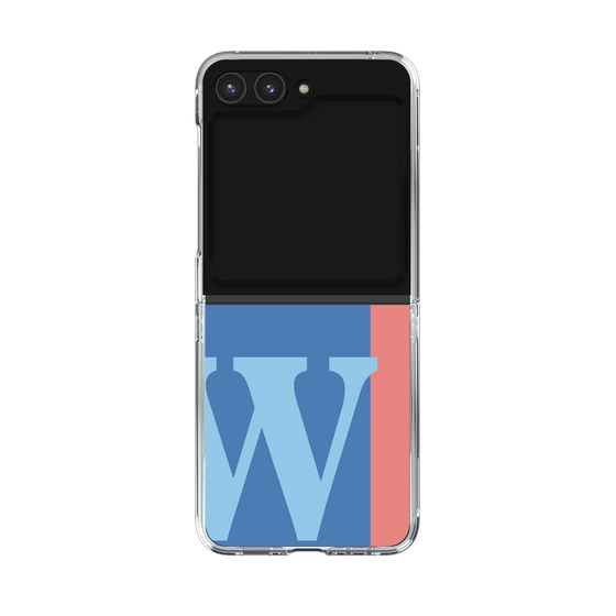 Clear Case［ Original - initial color line - W blue ］