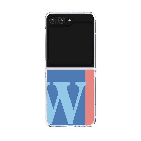 Clear Case［ Original - initial color line - W blue ］