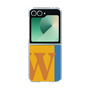 Clear Case［ オリジナル - initial color line - W orange ］
