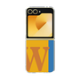 Clear Case［ オリジナル - initial color line - W orange ］