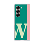 Clear Case［ オリジナル - initial color line - W green ］