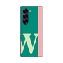 Clear Case［ オリジナル - initial color line - W green ］