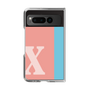 Clear Case［ Original - initial color line - X pink ］
