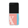 Clear Case［ Original - initial color line - X pink ］