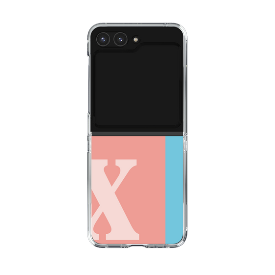 Clear Case［ Original - initial color line - X pink ］