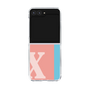 Clear Case［ Original - initial color line - X pink ］