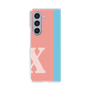 Clear Case［ Original - initial color line - X pink ］
