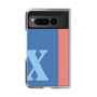 Clear Case［ Original - initial color line - X blue ］