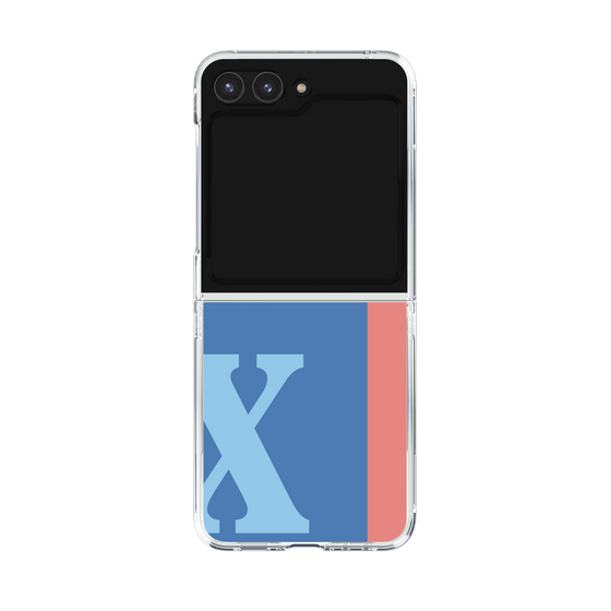 Clear Case［ Original - initial color line - X blue ］