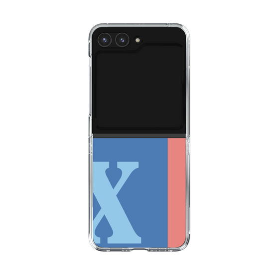Clear Case［ Original - initial color line - X blue ］
