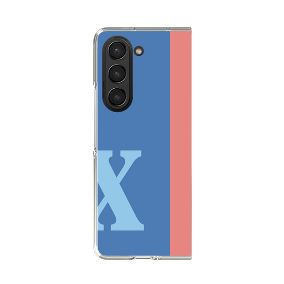 Clear Case［ Original - initial color line - X blue ］