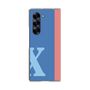 Clear Case［ オリジナル - initial color line - X blue ］