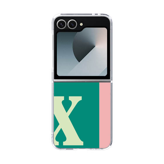 Clear Case［ オリジナル - initial color line - X green ］