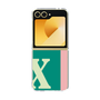 Clear Case［ オリジナル - initial color line - X green ］