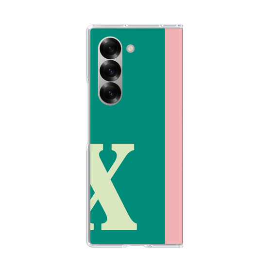 Clear Case［ オリジナル - initial color line - X green ］