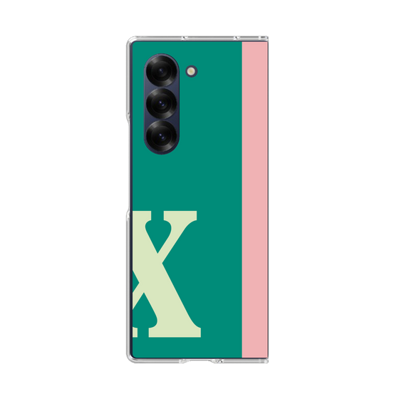 Clear Case［ オリジナル - initial color line - X green ］