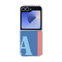 Clear Case［ オリジナル - initial color line - A blue ］