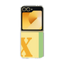 Clear Case［ オリジナル - initial color line - X yellow ］