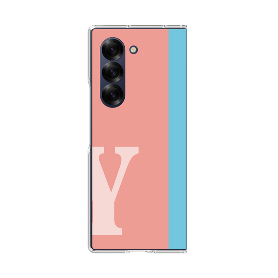 Clear Case［ オリジナル - initial color line - Y pink ］