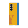 Clear Case［ オリジナル - initial color line - Y orange ］