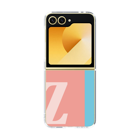 Clear Case［ オリジナル - initial color line - Z pink ］