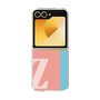 Clear Case［ オリジナル - initial color line - Z pink ］