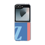 Clear Case［ オリジナル - initial color line - Z blue ］