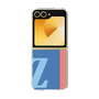 Clear Case［ オリジナル - initial color line - Z blue ］