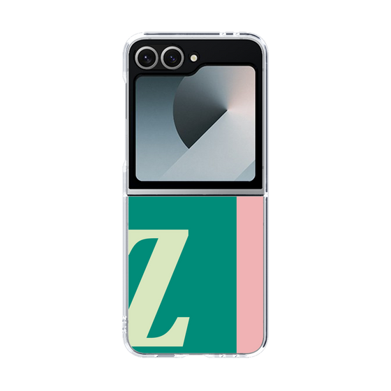 Clear Case［ オリジナル - initial color line - Z green ］