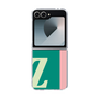 Clear Case［ オリジナル - initial color line - Z green ］