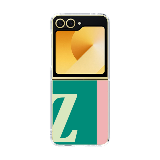 Clear Case［ オリジナル - initial color line - Z green ］