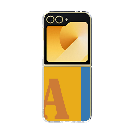 Clear Case［ オリジナル - initial color line - A orange ］