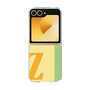 Clear Case［ オリジナル - initial color line - Z yellow ］