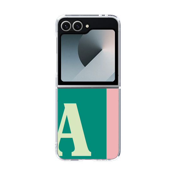 Clear Case［ オリジナル - initial color line - A green ］