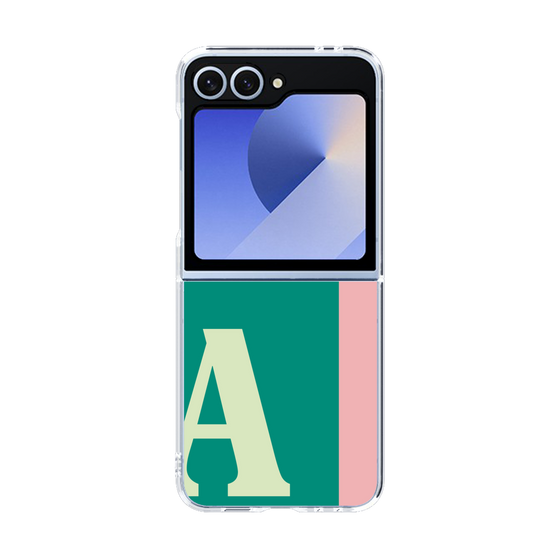 Clear Case［ オリジナル - initial color line - A green ］