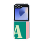 Clear Case［ オリジナル - initial color line - A green ］