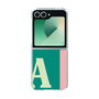 Clear Case［ オリジナル - initial color line - A green ］