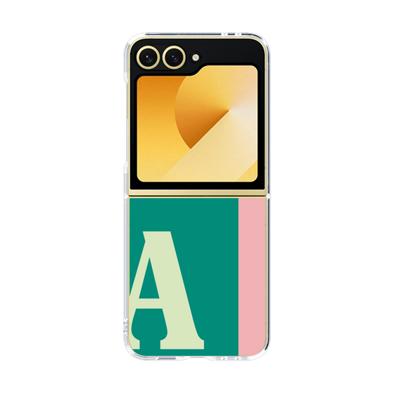 Clear Case［ オリジナル - initial color line - A green ］