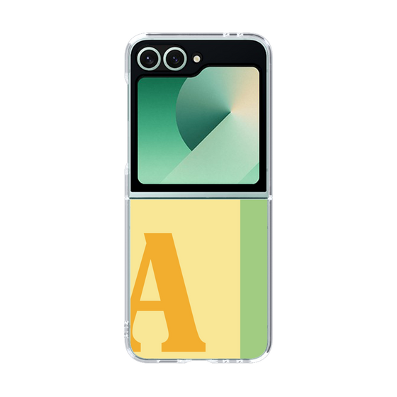 Clear Case［ オリジナル - initial color line - A yellow ］