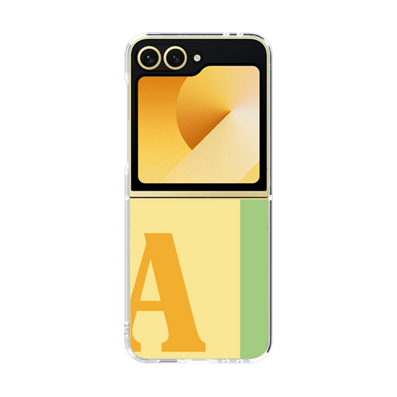 Clear Case［ オリジナル - initial color line - A yellow ］