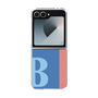 Clear Case［ オリジナル - initial color line - B blue ］