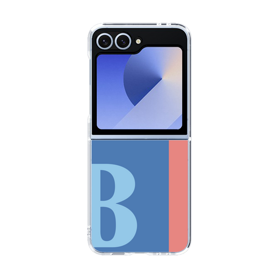 Clear Case［ オリジナル - initial color line - B blue ］