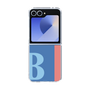 Clear Case［ オリジナル - initial color line - B blue ］