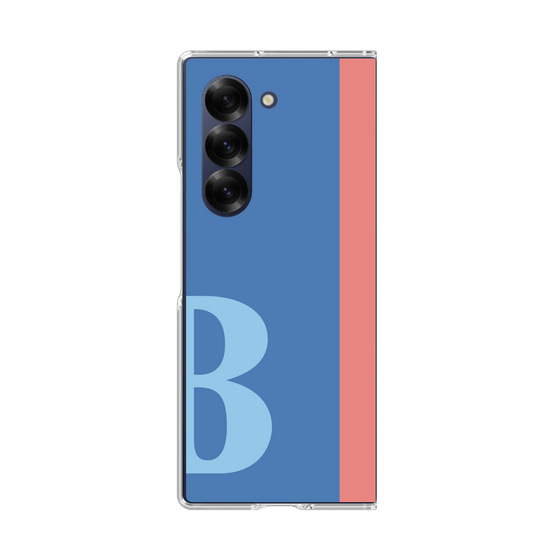 Clear Case［ オリジナル - initial color line - B blue ］