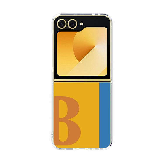 Clear Case［ オリジナル - initial color line - B orange ］